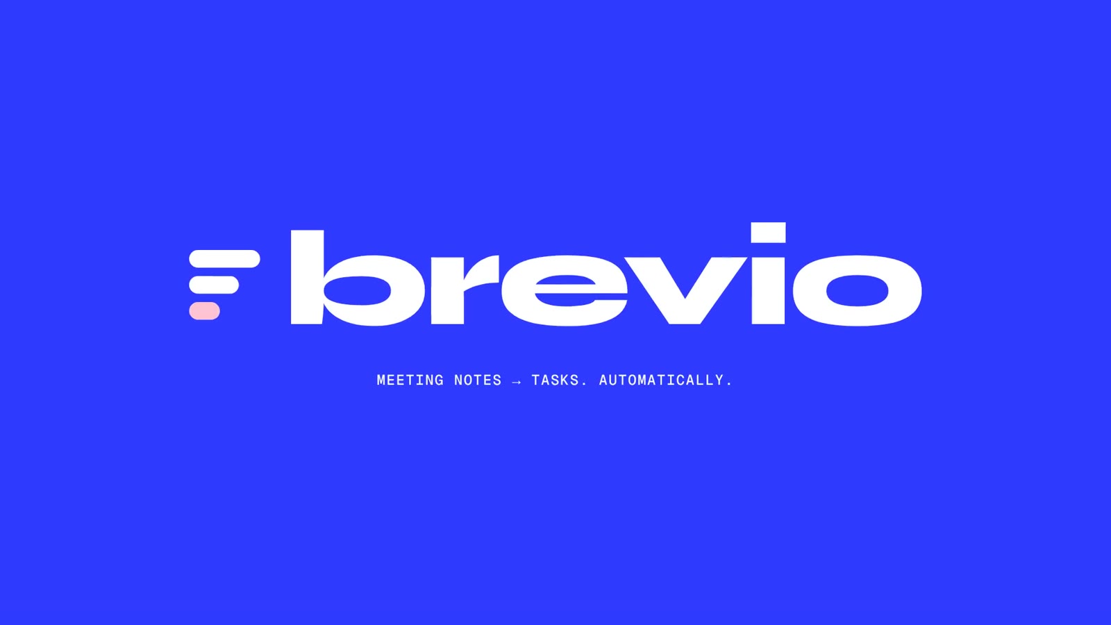 Reveal: the Brevio wordmark