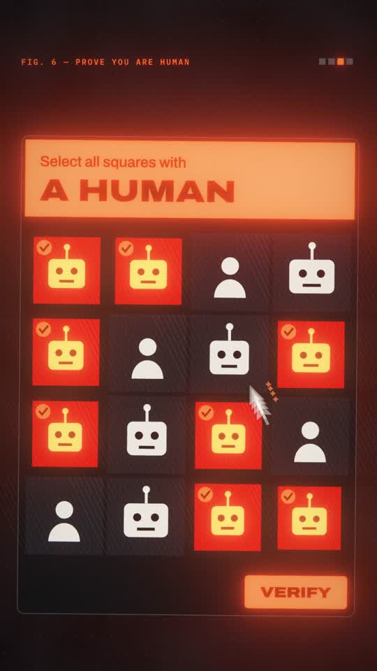 CAPTCHA: the AI picks every robot