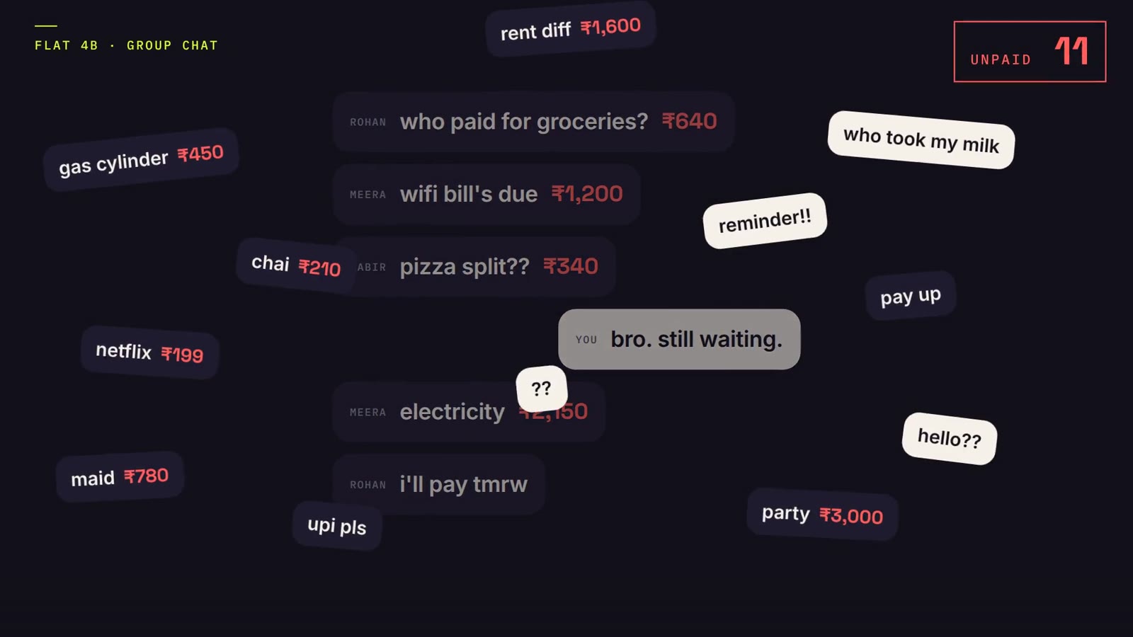 Hook: the chat pile-up